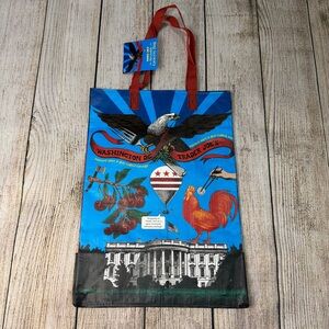 NWT Trader Joe's Washington DC Reusable Shopping Bag (FL1093)
